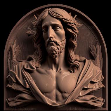 3D model st jesus (STL)